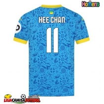 Camisa de Futebol Wolves Hee-chan Hwang #11 Equipamento Alternativo 2025-26 Manga Curta